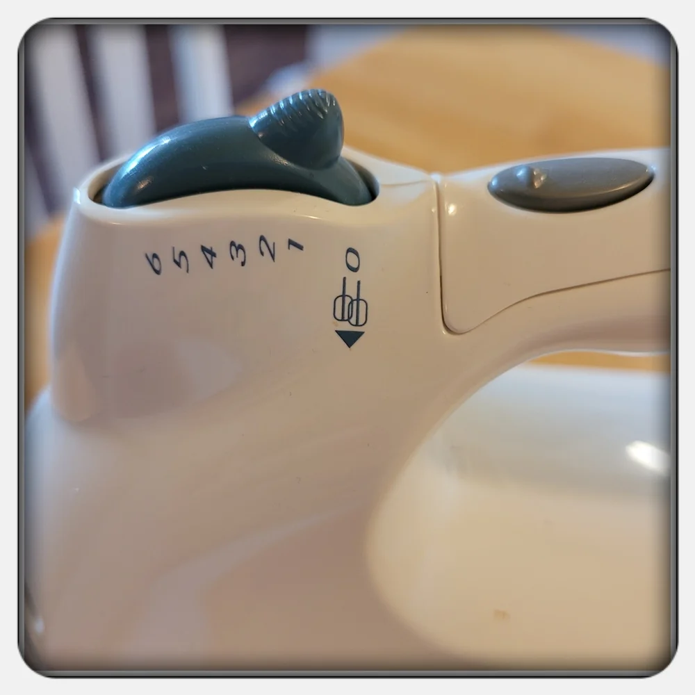 Hamilton Beach White Hand Mixer with Storage Case
